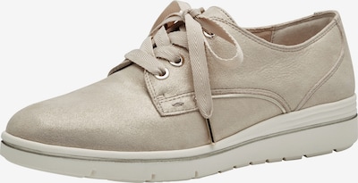 TAMARIS Lace-up shoe 'Pure Relax' in Beige / White, Item view