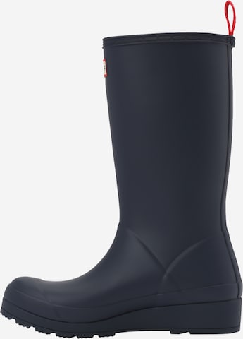 HUNTER Rubber Boots in Blue