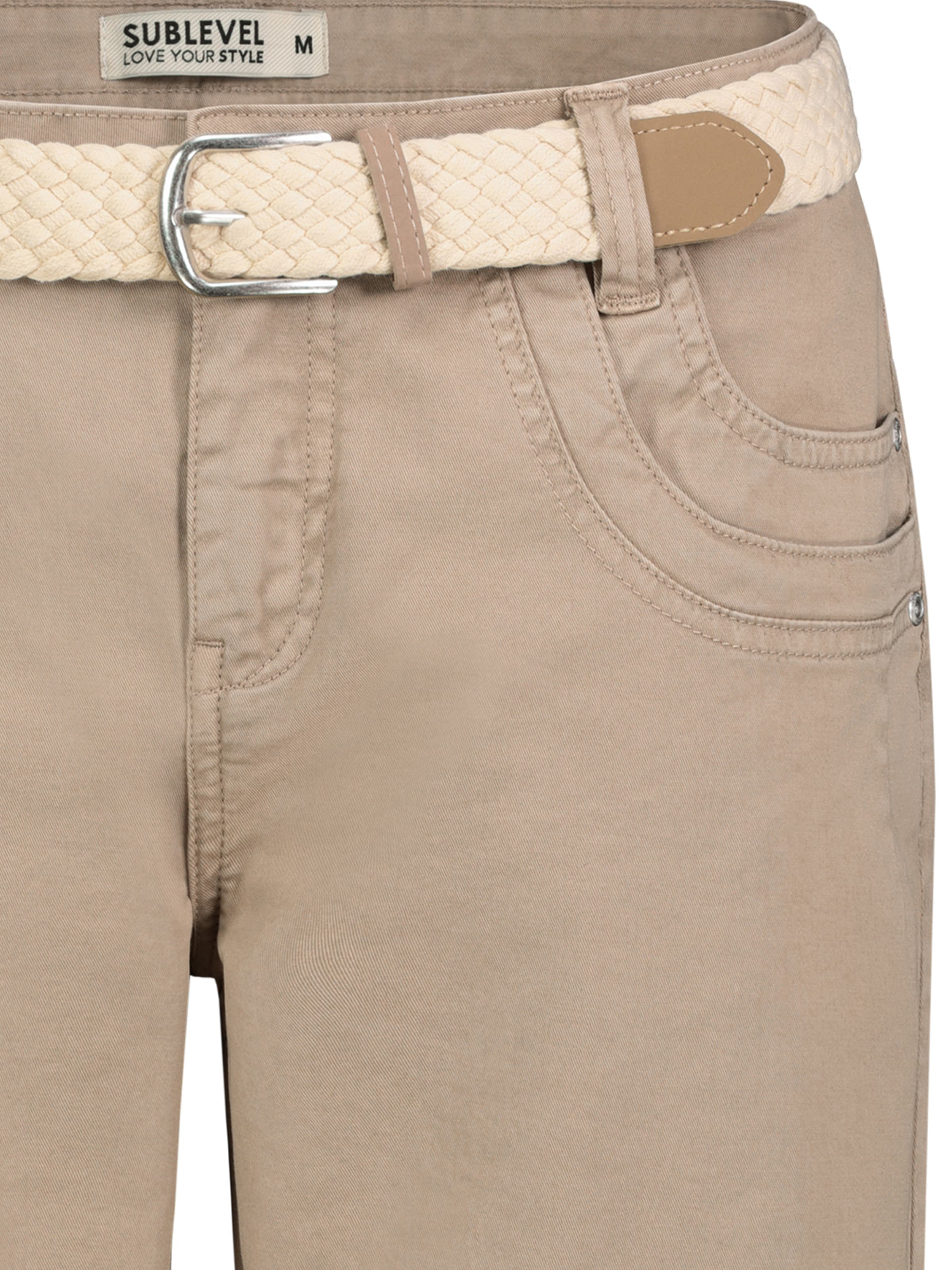Sublevel Regular Trousers in Beige
