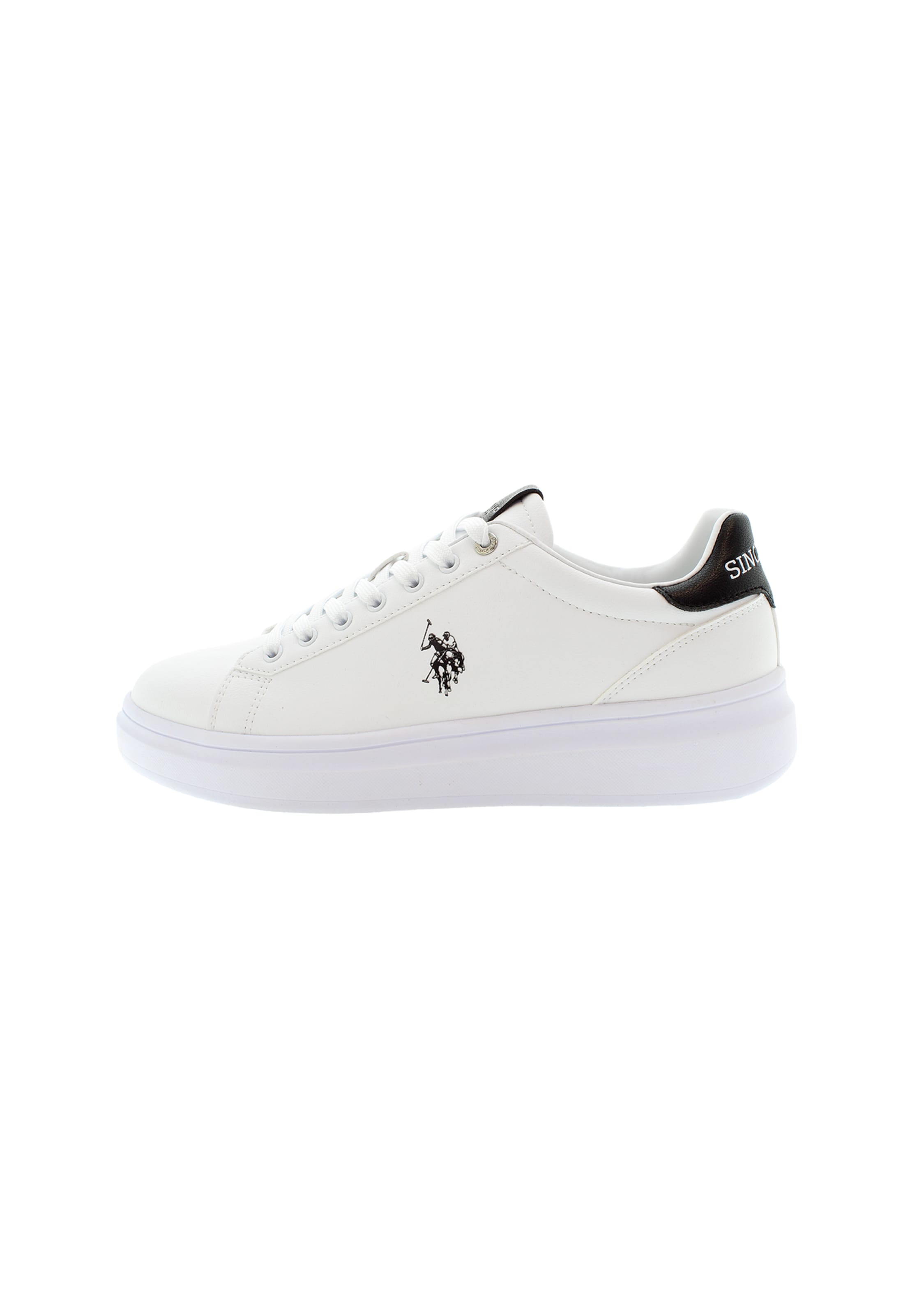 U.S. POLO ASSN. Sneakers laag 'Cody' in Wit: voorkant