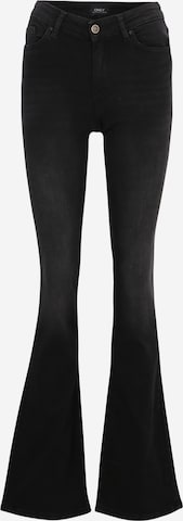 Only Tall Flared Jeans 'BLUSH' in Black: front