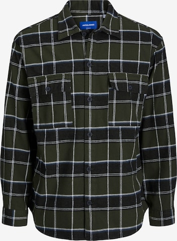 JACK & JONES Regular Fit Hemd in Grün: Vorderseite