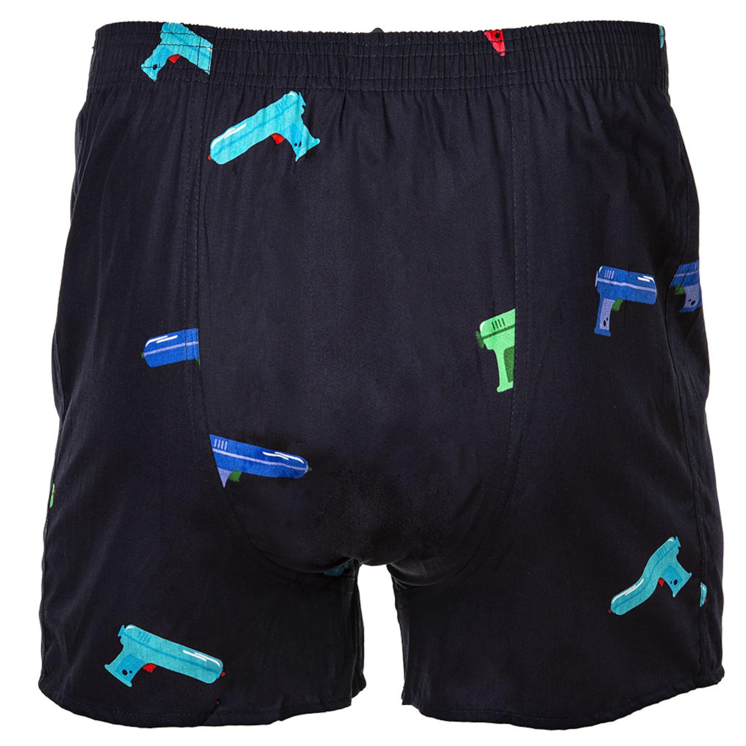 Happy Shorts - Calzoncillo boxer ' Wasserpistole ' en azul