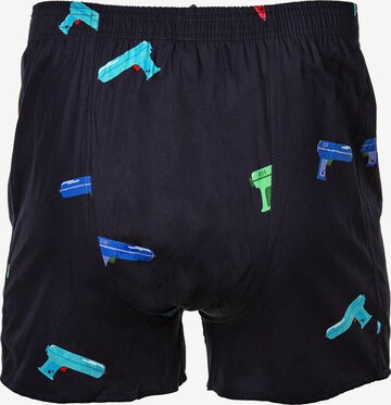 Happy Shorts Boxershorts ' Wasserpistole ' in Blau