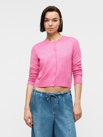GAP Kardigán - rózsaszín: elől