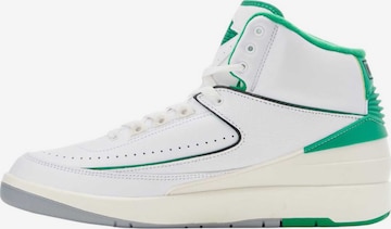 Baskets hautes Jordan en blanc : devant