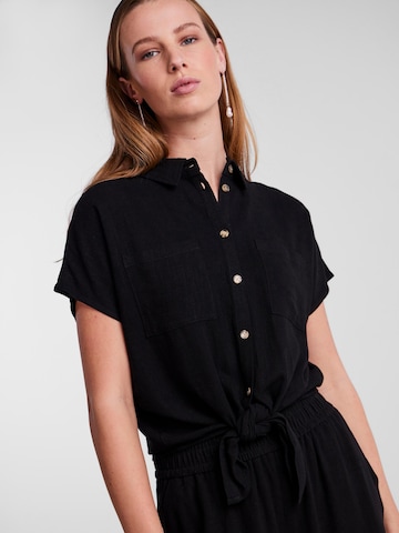 PIECES Bluse 'Vinsty' in Schwarz