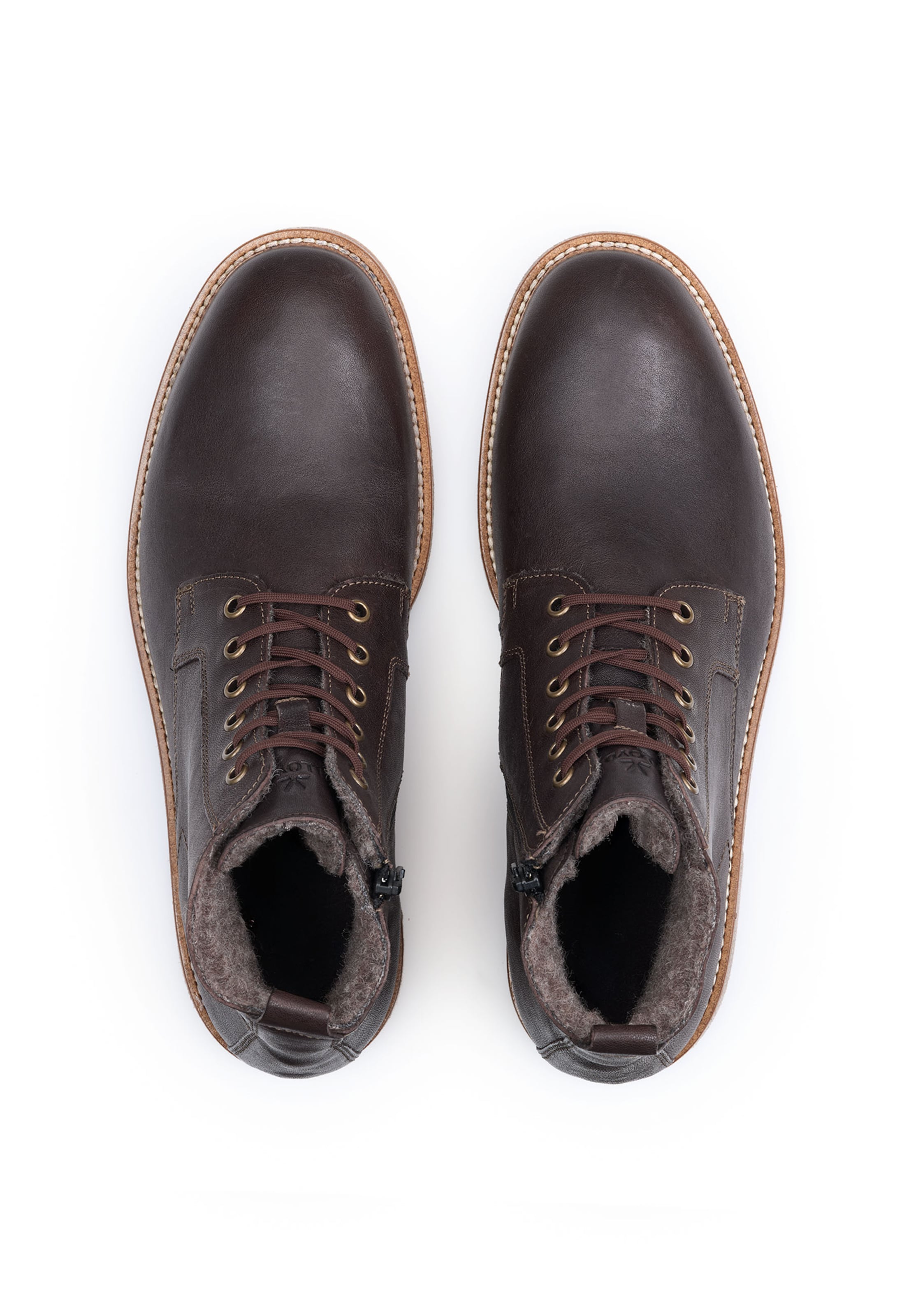 LLOYD Lace-up boots 'ORIGIN 345' in Brown