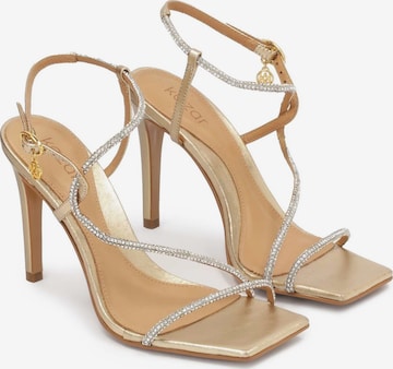 Kazar Sandals in Gold