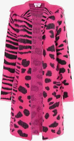 Geacă tricotată 'Keepsudry' de la MYMO pe roz: față