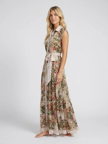 Miss June Dress 'Robe Longue Jimena' in Beige
