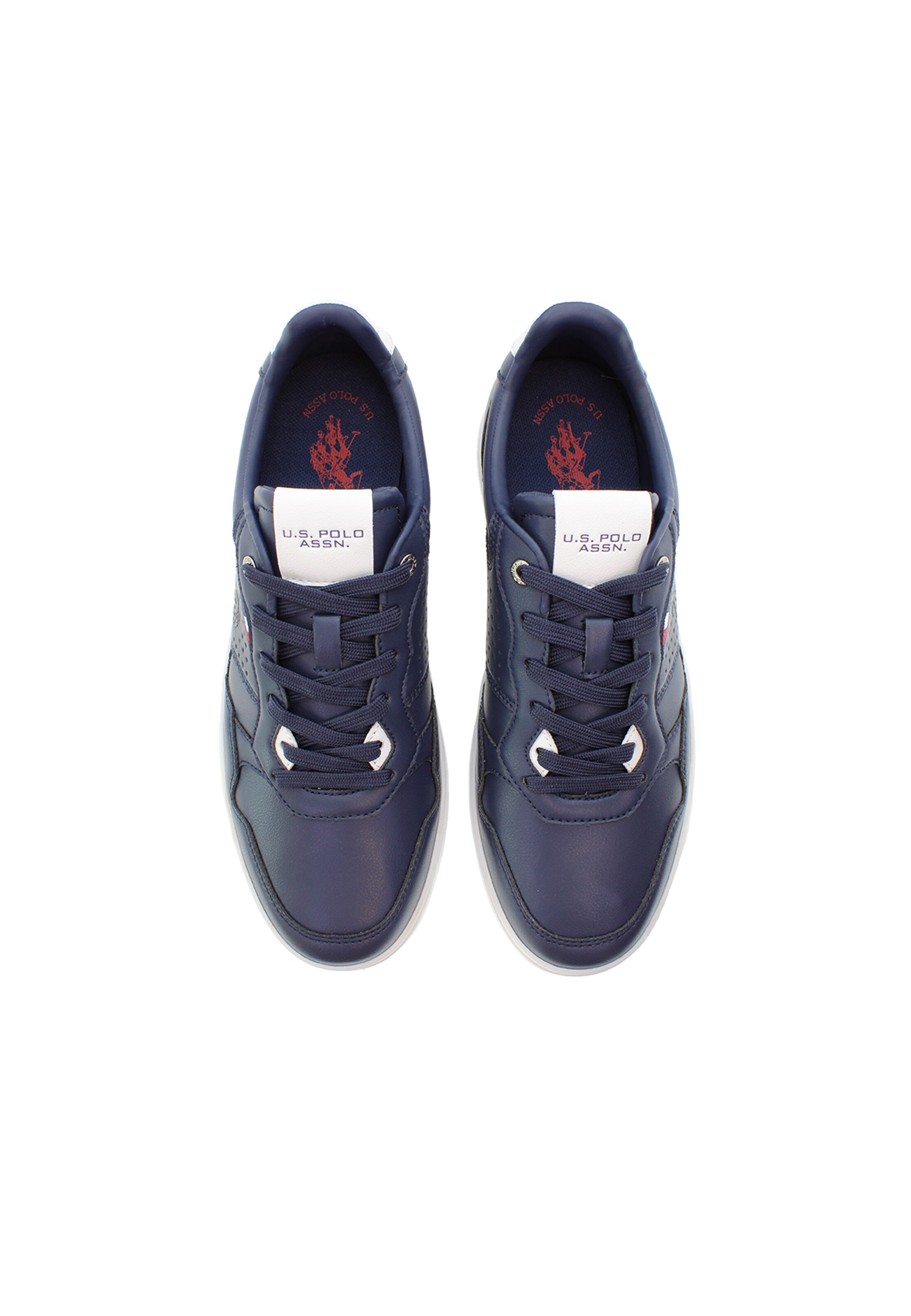 U.S. POLO ASSN. Sneakers laag 'Kosmo' in Blauw