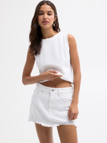 Pull&Bear Skirt in White