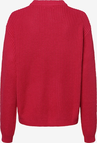 Pull-over Marie Lund en rouge
