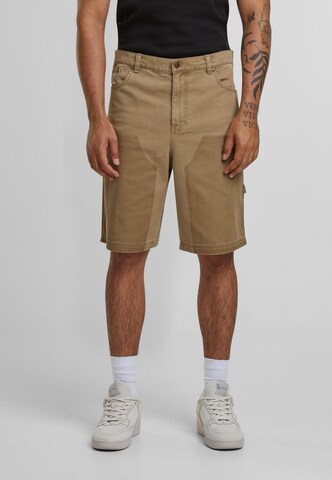 Regular Pantalon Karl Kani en beige