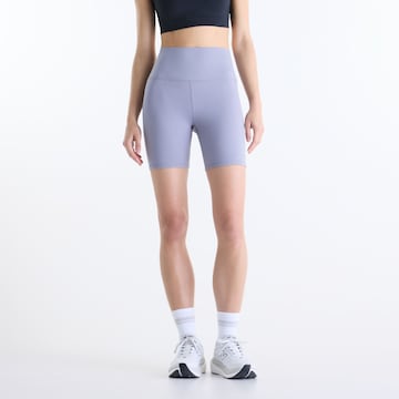 new balance Short 'NB Harmony High Rise Short 6"'. in Grau: Vorderseite