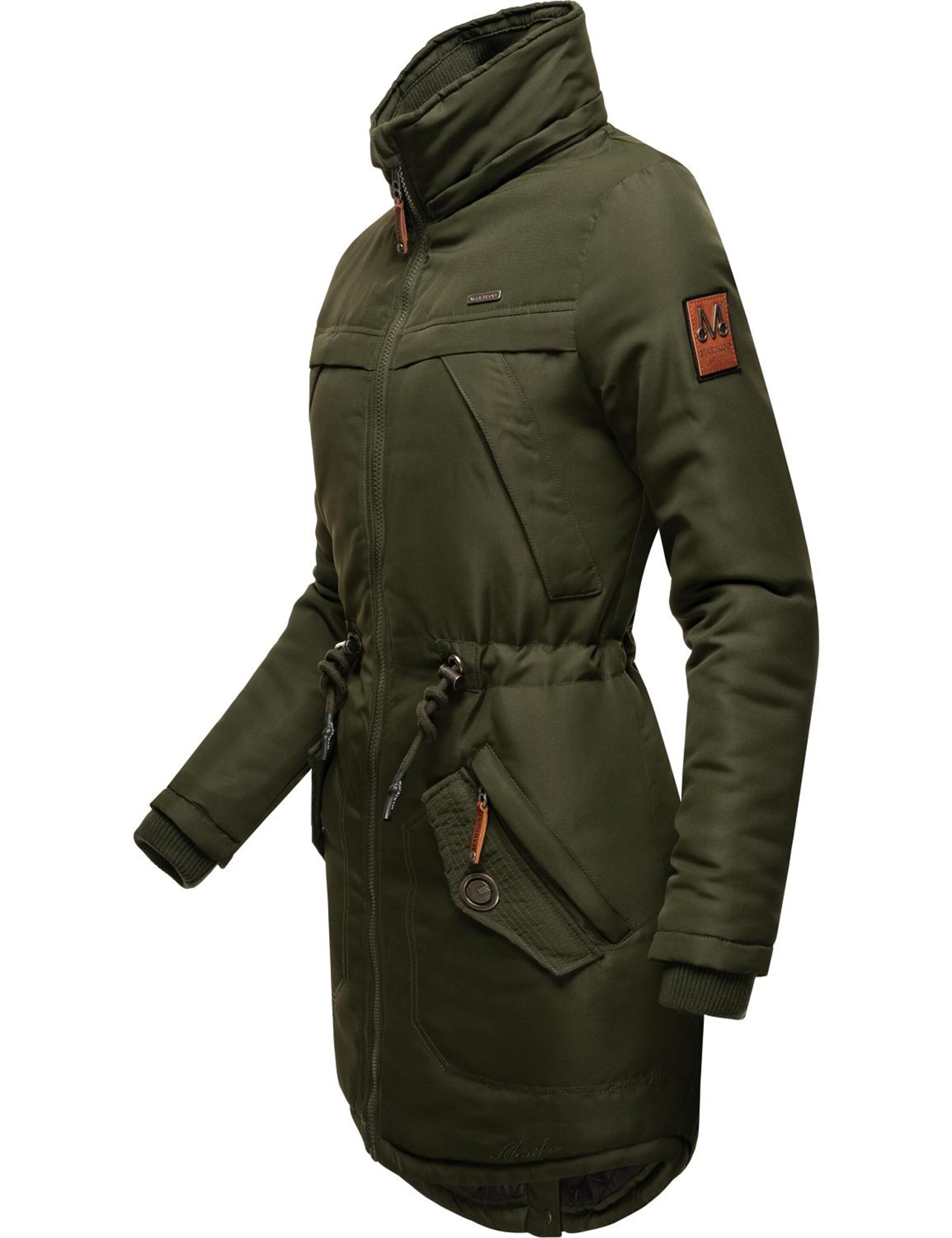 MARIKOO Talveparka 'Kamii', värv roheline