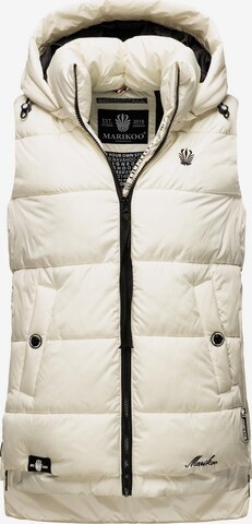 MARIKOO Vest 'Zarinaa' in White: front