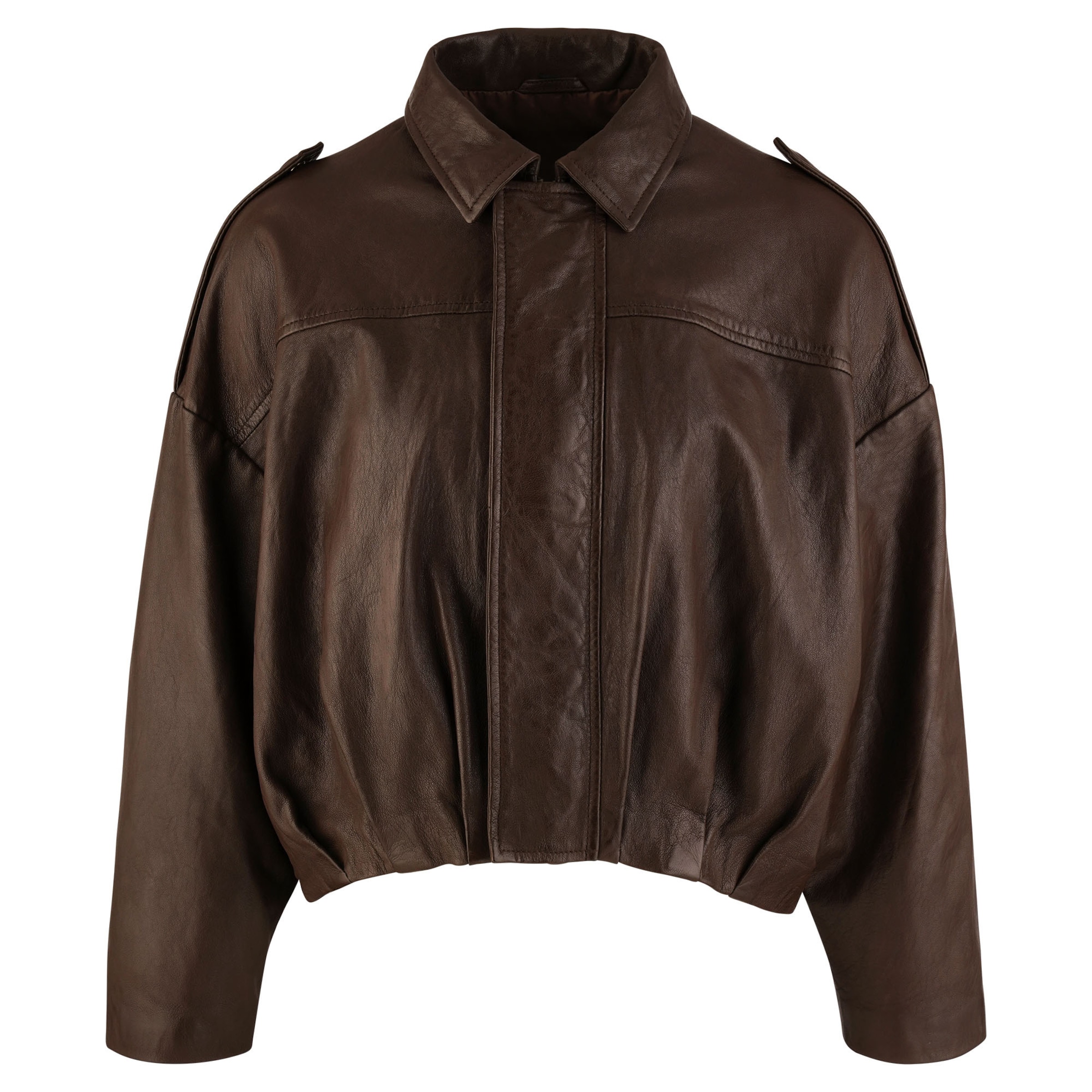 trueprodigy Between-season jacket ' Rivan ' in Brown: front