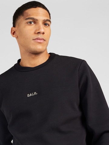 BALR.Sweater majica 'Q-Series' - crna boja