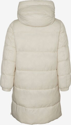 smėlio Vero Moda Curve Žieminis paltas 'Uppsala'