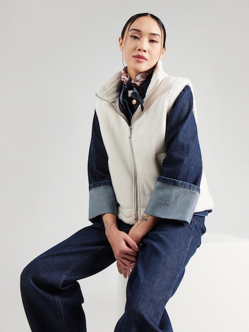 Vestă de la TOM TAILOR pe bej: față