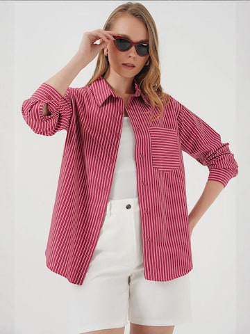 Chemisier Bigdart en rouge