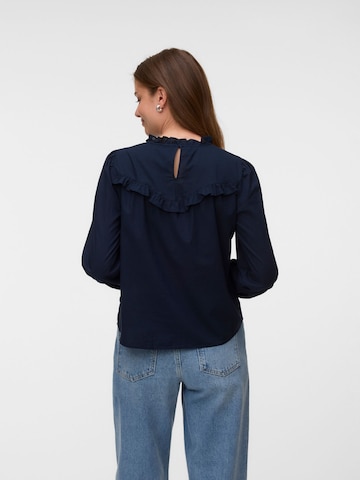 VERO MODA Blouse 'VMJasmin' in Blauw
