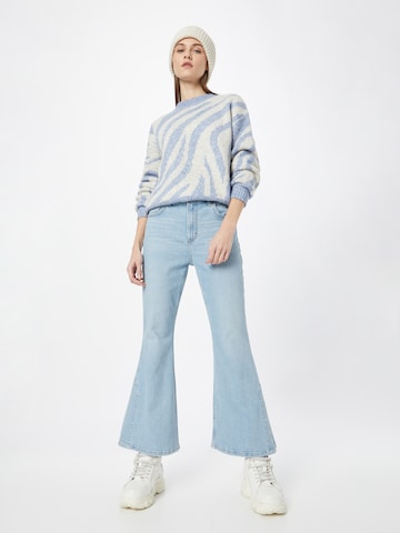 Lee Flared Jeans in Blauw