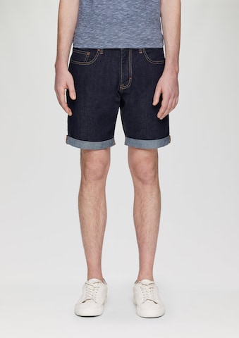 Regular Jean QS en bleu : devant