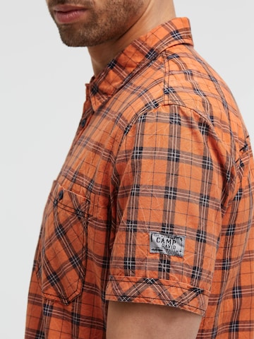Regular fit Camicia di CAMP DAVID in arancione