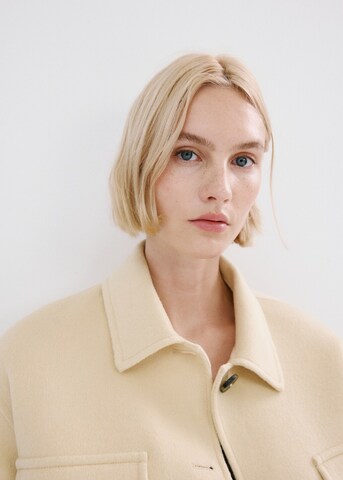 MANGO Jacke 'Sobre' in Beige