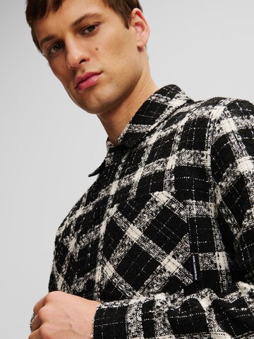 Karl Lagerfeld Regular Fit Hemd in Schwarz