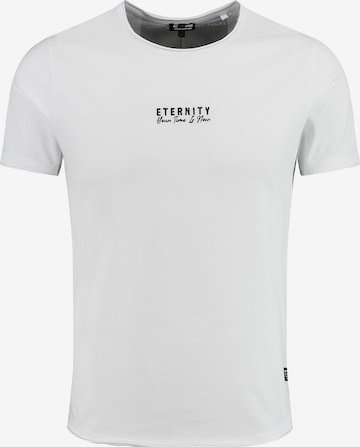 Key Largo Shirt 'MT NO NAME' in White: front