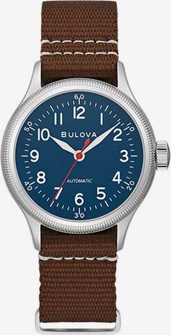 Bulova Analog Watch in Blue: front