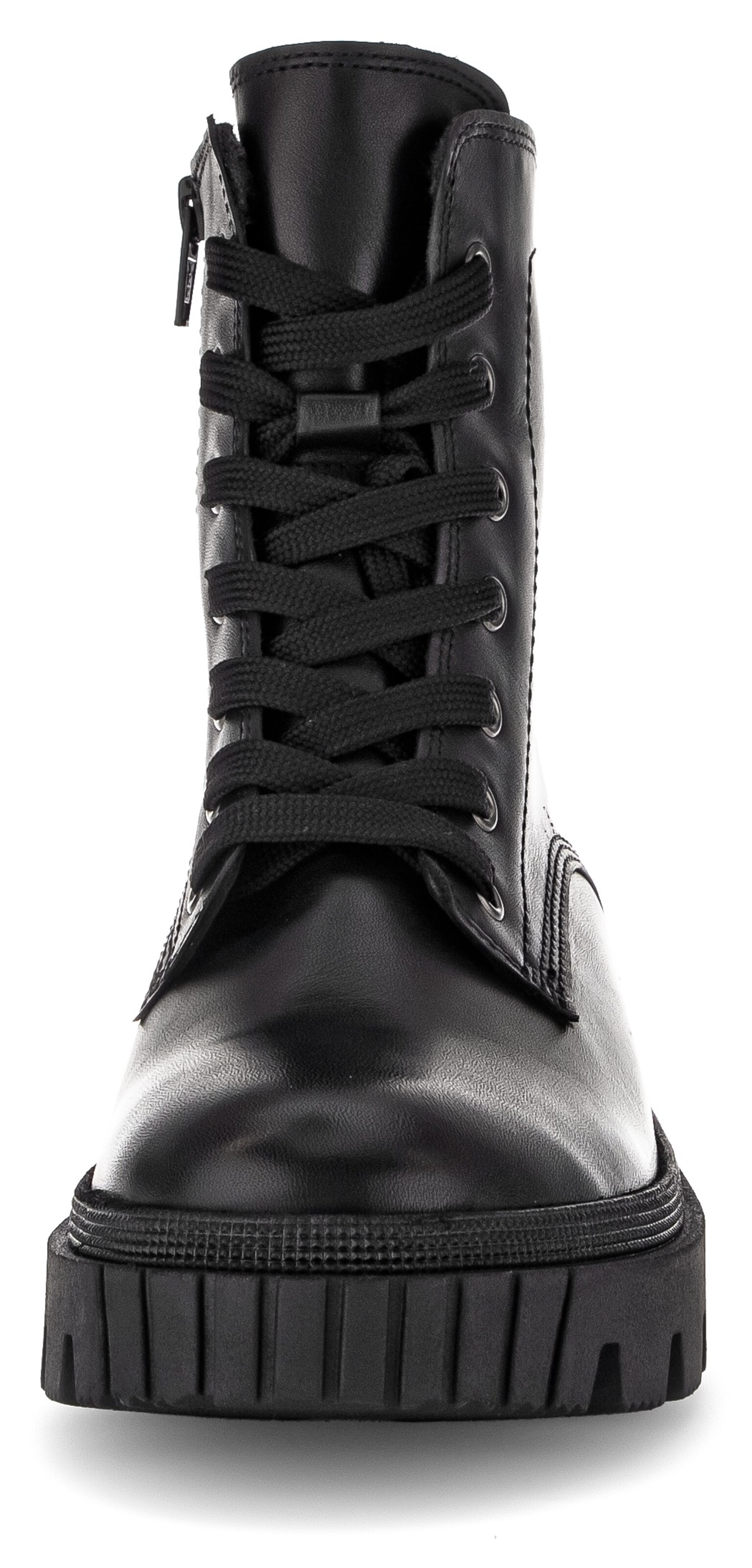 GABOR Schnürstiefelette in Schwarz