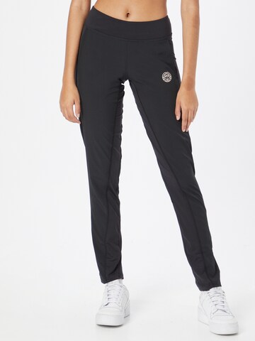 BIDI BADU Regular Workout Pants 'Willow Tech' in Black: front