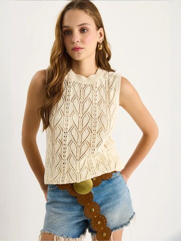 Pullover di Bianco Lucci in beige