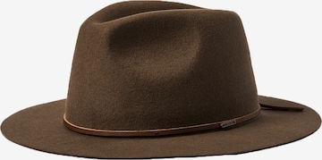 Brixton Шляпа 'WESLEY FEDORA' в Коричневый: спереди