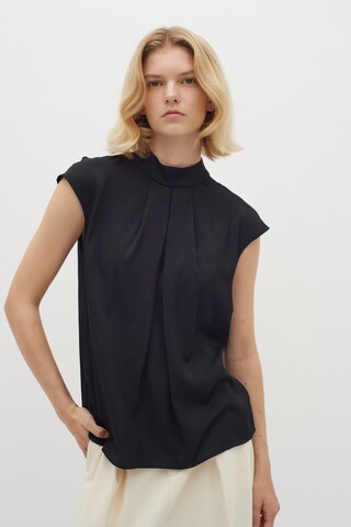 InWear Bluse 'Nixie' in Schwarz: Vorderseite