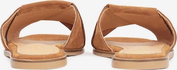 Kazar - Zapatos abiertos en marrón
