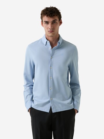 BOGNER Regular Fit Hemd 'Franz' in Blau: Vorderseite