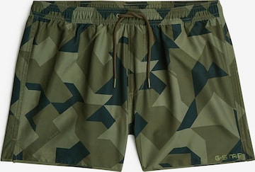 G-STAR Zwemshorts 'Carnic 2.0 Swimshorts' in Groen: voorkant