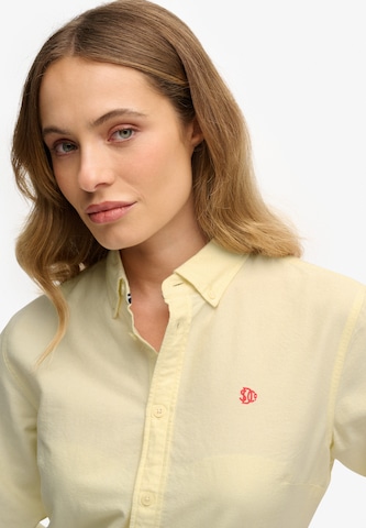 Chemisier Superdry & Co en jaune