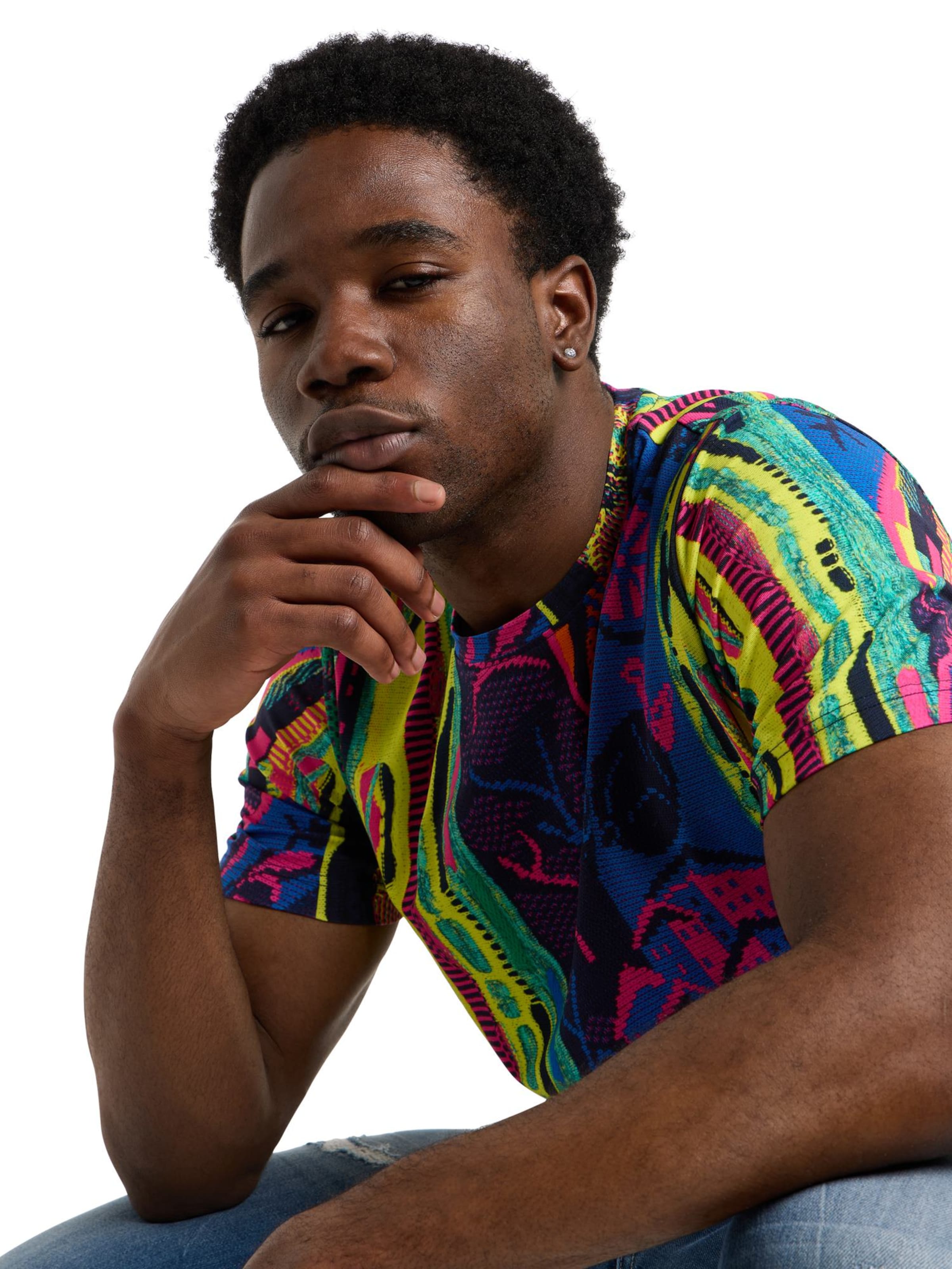 Carlo Colucci Shirt 'Einhaeuserer' in Blue