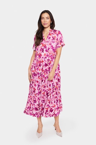 Robe 'Eda' SAINT TROPEZ en mélange de couleurs : devant