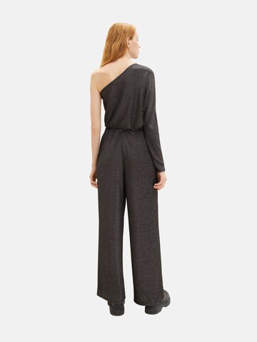 TOM TAILOR DENIM Jumpsuit in Zwart