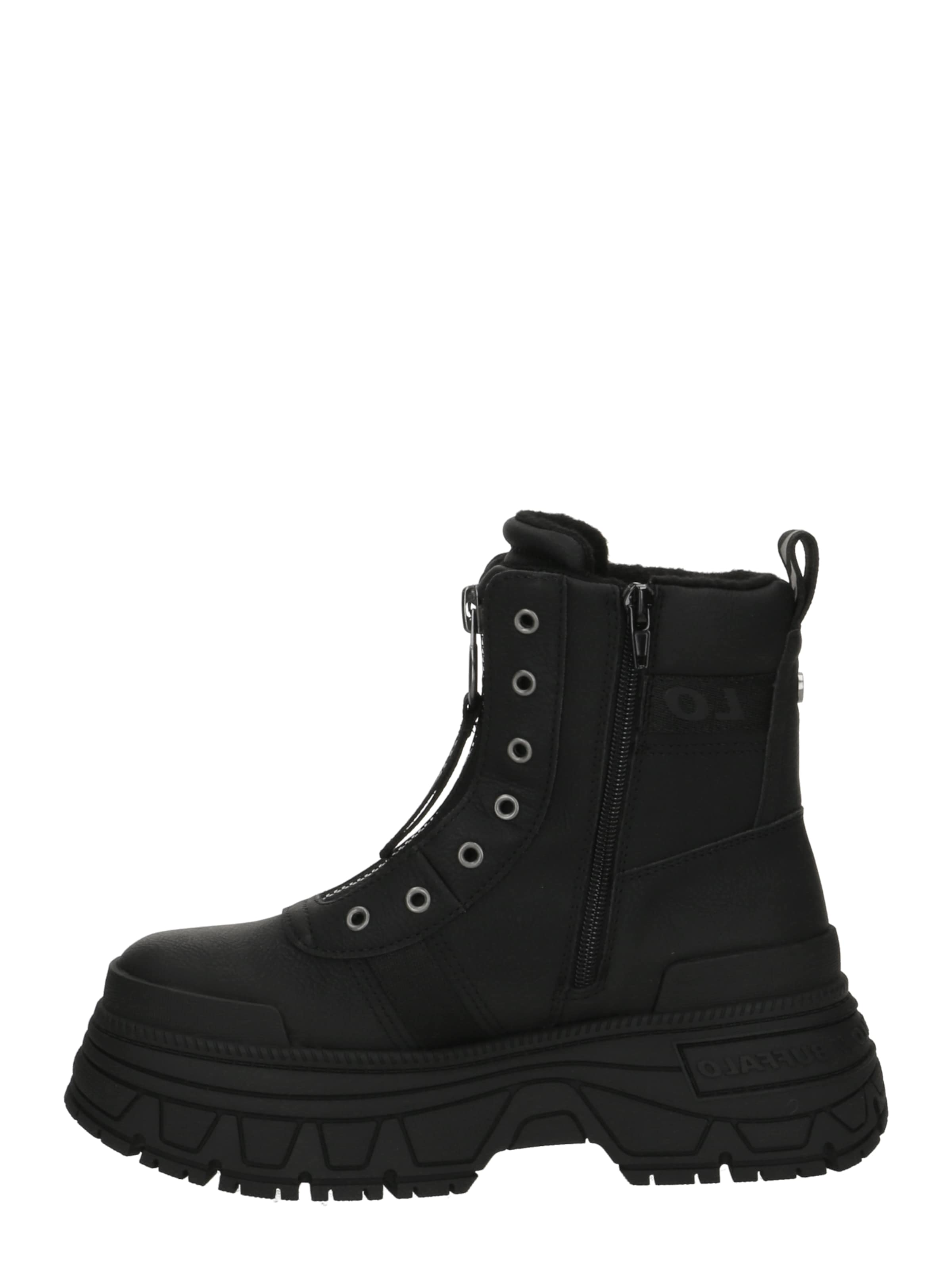 BUFFALO Ботинки на шнуровке 'FUSION' в Черный