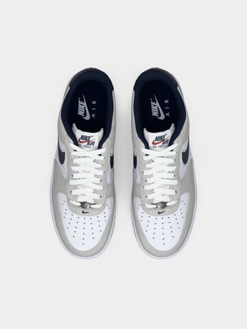 Baskets basses 'AIR FORCE 1' Nike Sportswear en blanc