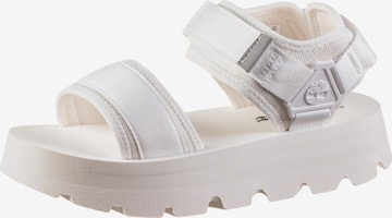 TIMBERLAND Sandals in White: front